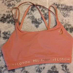 NWOT Peloton Strappy Sports Bra – Burnt Orange – Women’s Medium